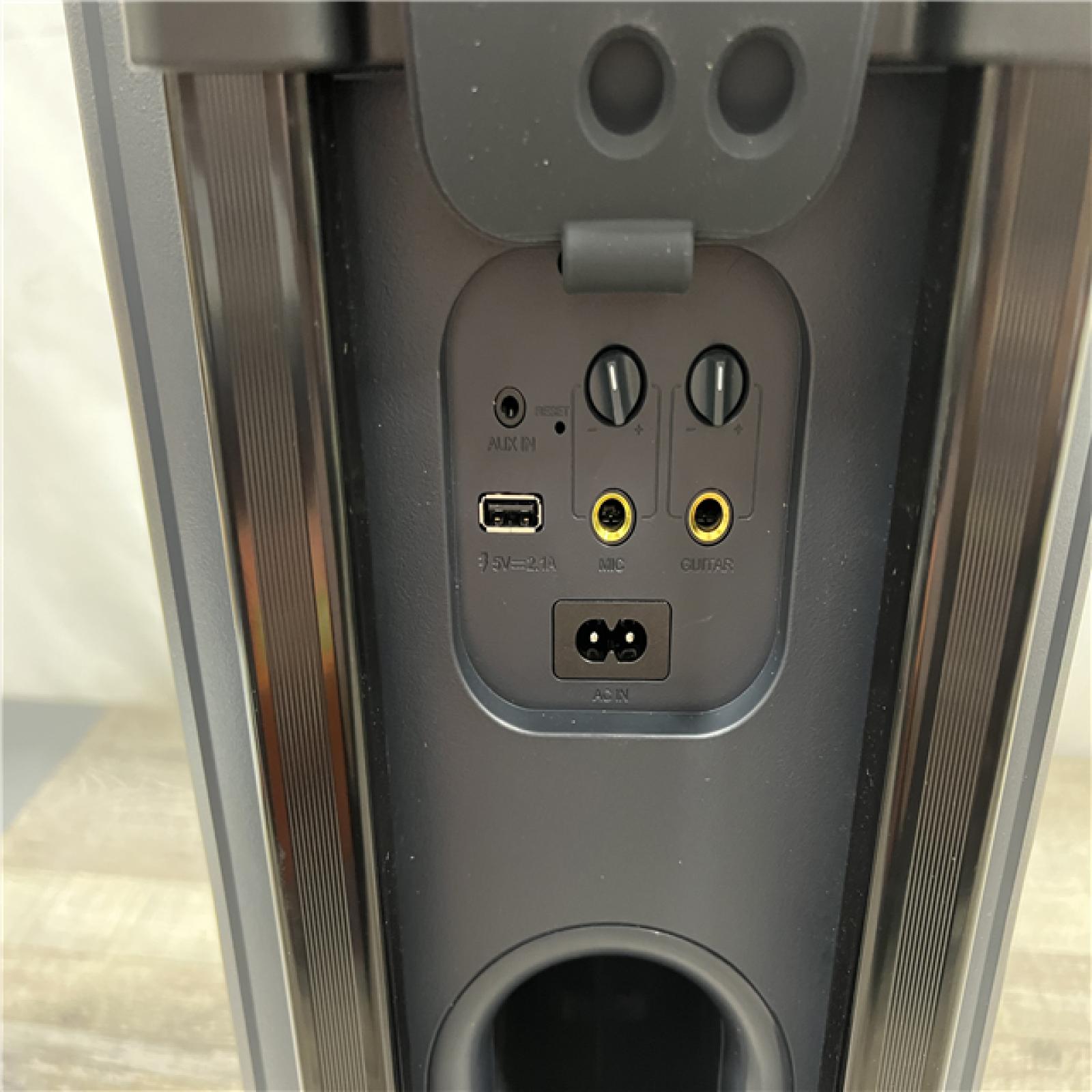 AS-IS ONN Bluetooth Wireless Party Speaker with Multicolour LED Lighting, 12 Hours Playtime