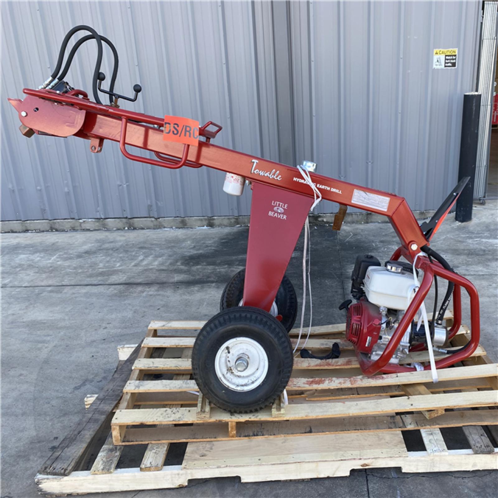 Houston Location AS-IS Towable Hydraulic Earth Drill
