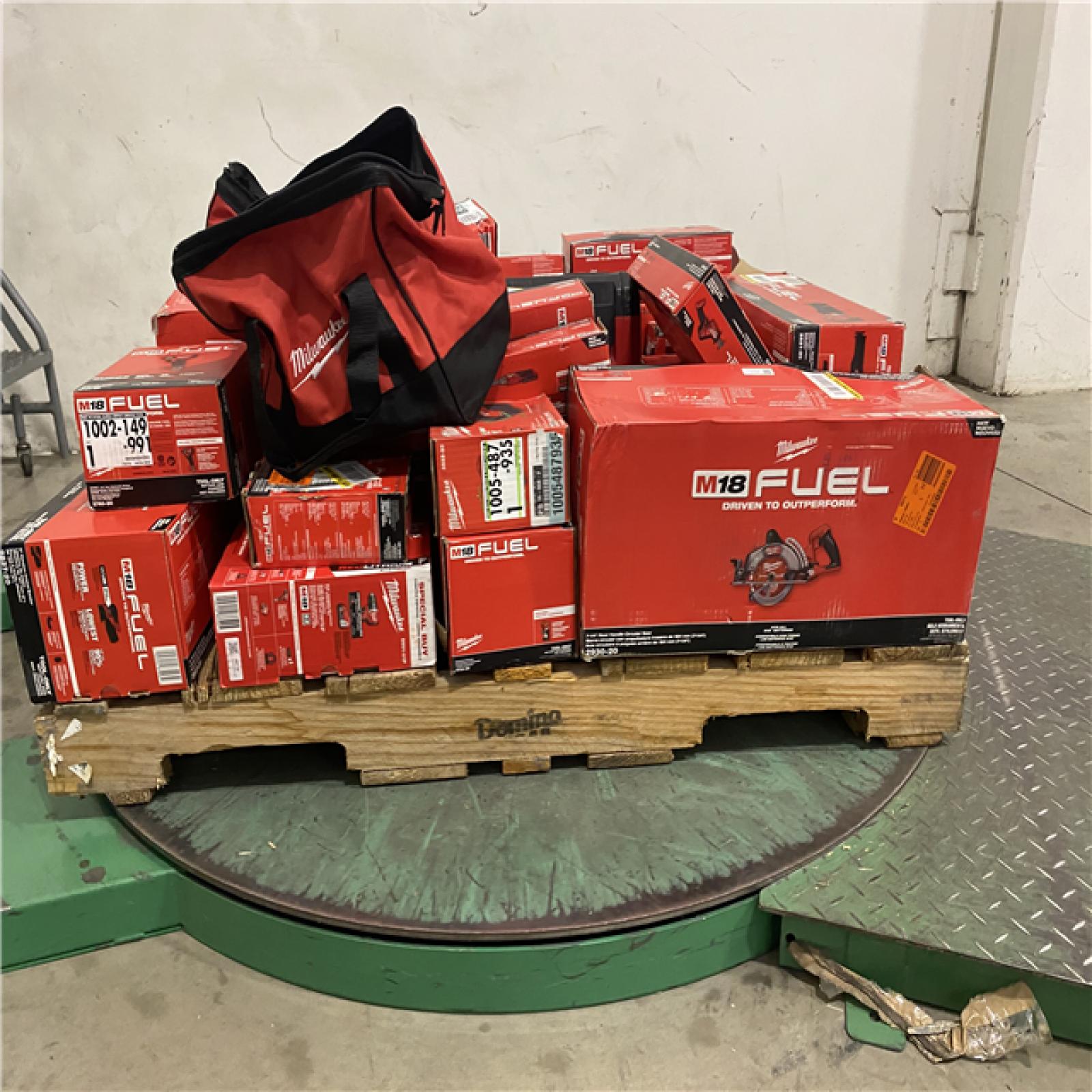 Dallas Location - As-Is MILWAUKEE Tool Pallet