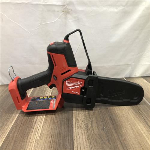 AS-IS Milwaukee FUEL 18V Lithium-Ion Brushless Battery 8 in. HATCHET Pruning Saw (Tool-Only)