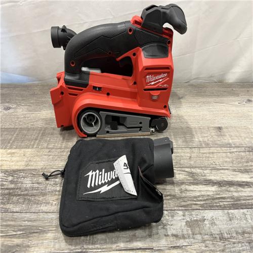 AS-IS Milwaukee FUEL 18-Volt Lithium-Ion Cordless Belt Sander (Tool-Only)