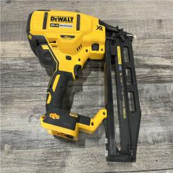 AS-IS DEWALT 20V MAX XR 16-Gauge Lithium-Ion Cordless Finish Nailer (Tool Only)