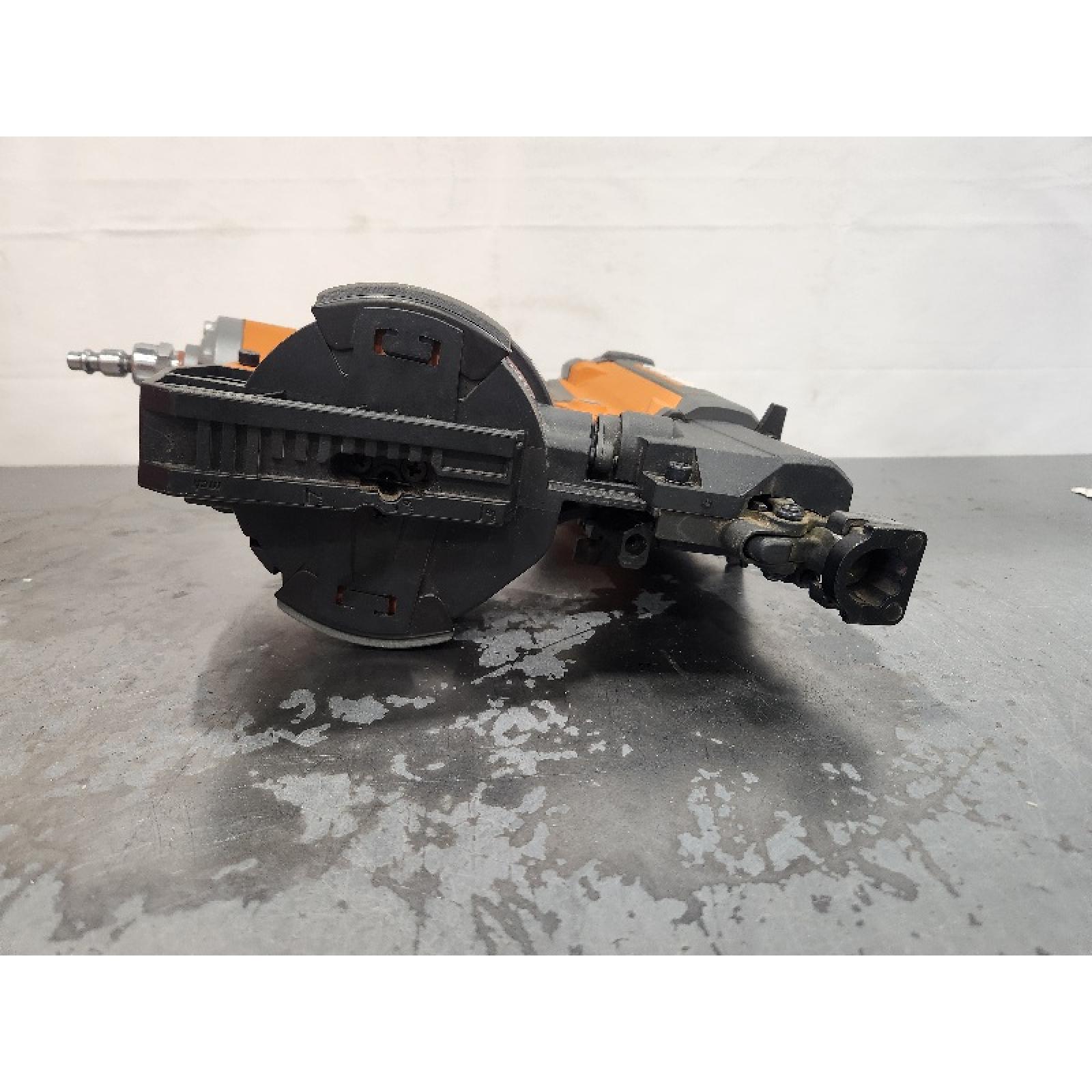AS-IS- RIDGID Pneumatic 15 Deg. 1-3/4 in. Coil Roofing Nailer