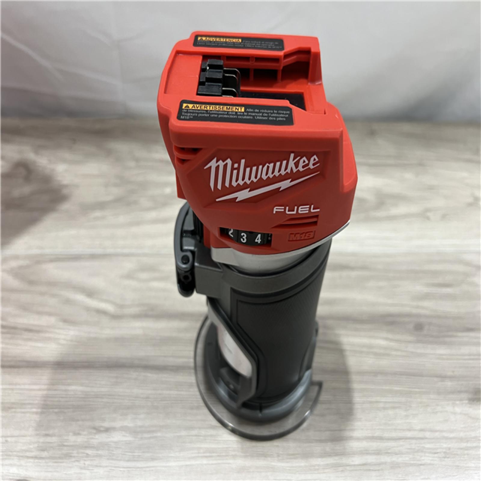 AS-IS Milwaukee M18 FUEL 18V Lithium-Ion Brushless Cordless Compact Router (Tool-Only)