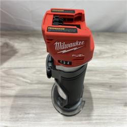 AS-IS Milwaukee M18 FUEL 18V Lithium-Ion Brushless Cordless Compact Router (Tool-Only)