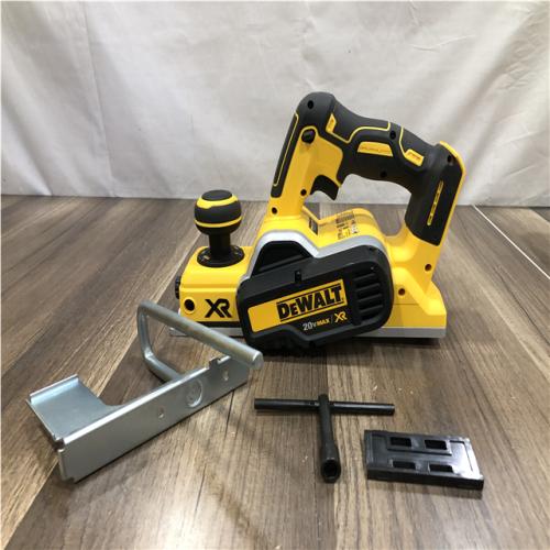 AS-IS DEWALT 20V MAX XR Cordless Brushless 3-1/4 in. Planer (Tool Only)