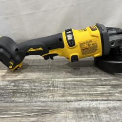 AS-IS DEWALT FLEXVOLT 60V MAX Cordless Brushless 4.5 in. to 6 in. Small Angle Grinder with Kickback Brake (Tool Only)