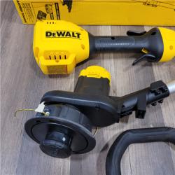 AS-IS  DEWALT 20V MAX 13 in. Cordless Battery Powered String Trimmer Kit with (1) 4 Ah Battery & Charger