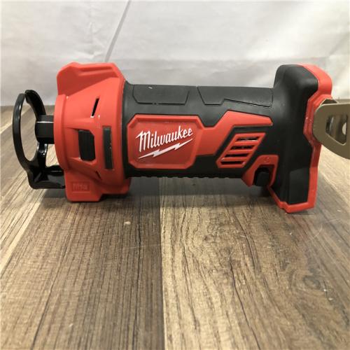 AS-IS Milwaukee 18V Lithium-Ion Cordless Drywall Cut Out Rotary Tool (Tool-Only)