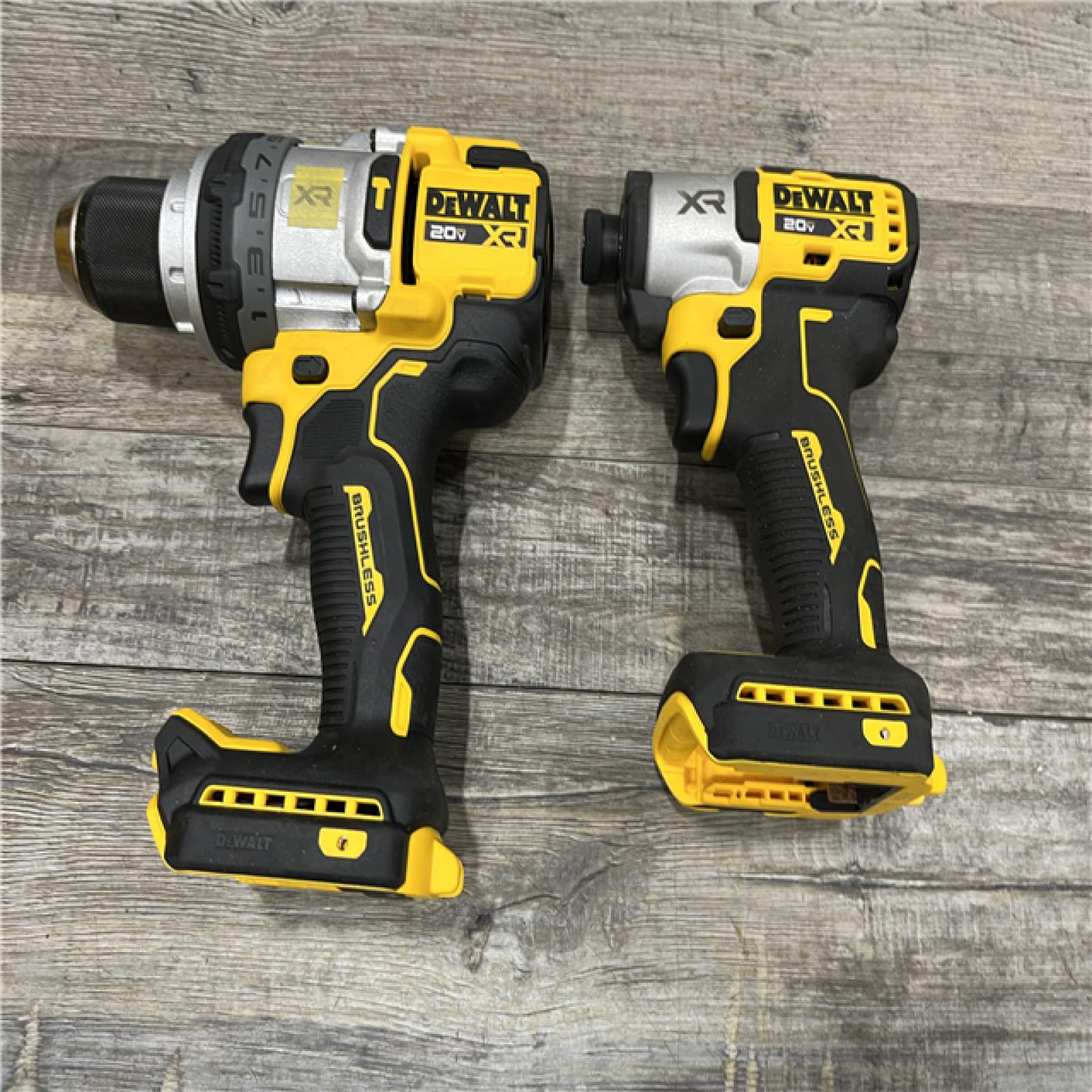 AS-IS DEWALT 20V MAX Lithium-Ion Cordless 2-Tool Combo Kit