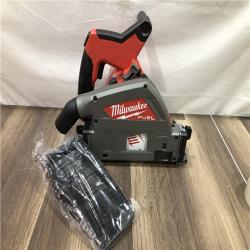 AS-IS Milwaukee FUEL 18V Lithium-Ion Cordless Brushless 6-1/2 in. Plunge Cut Track Saw (Tool-Only)
