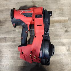 HOUSTON LOCATION - AS-IS (APPEARS LIKE NEW) Milwaukee M18 FUEL Coil Roofing Nailer (TOOL ONLY)
