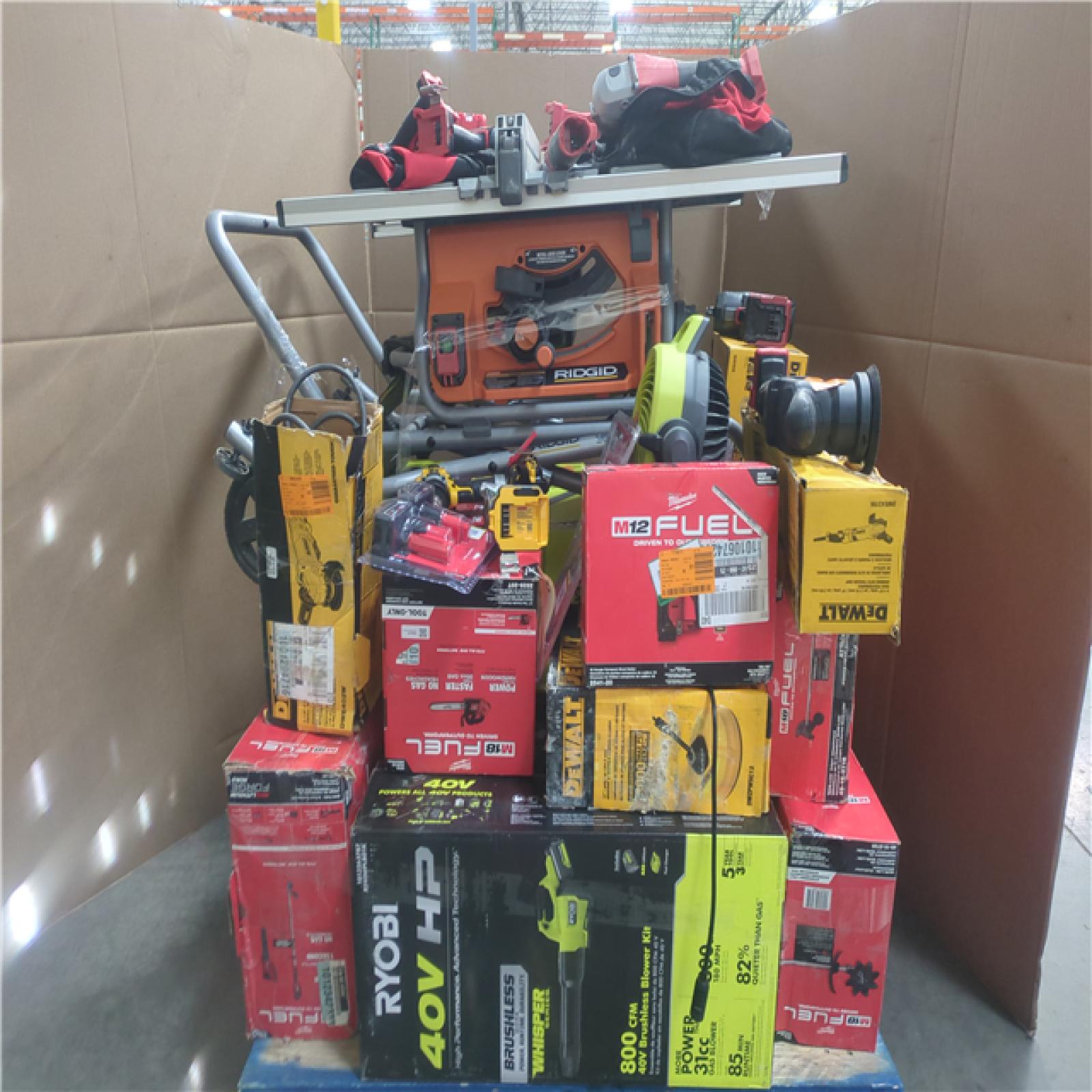 CALIFORNIA AS-IS TOOL PALLET