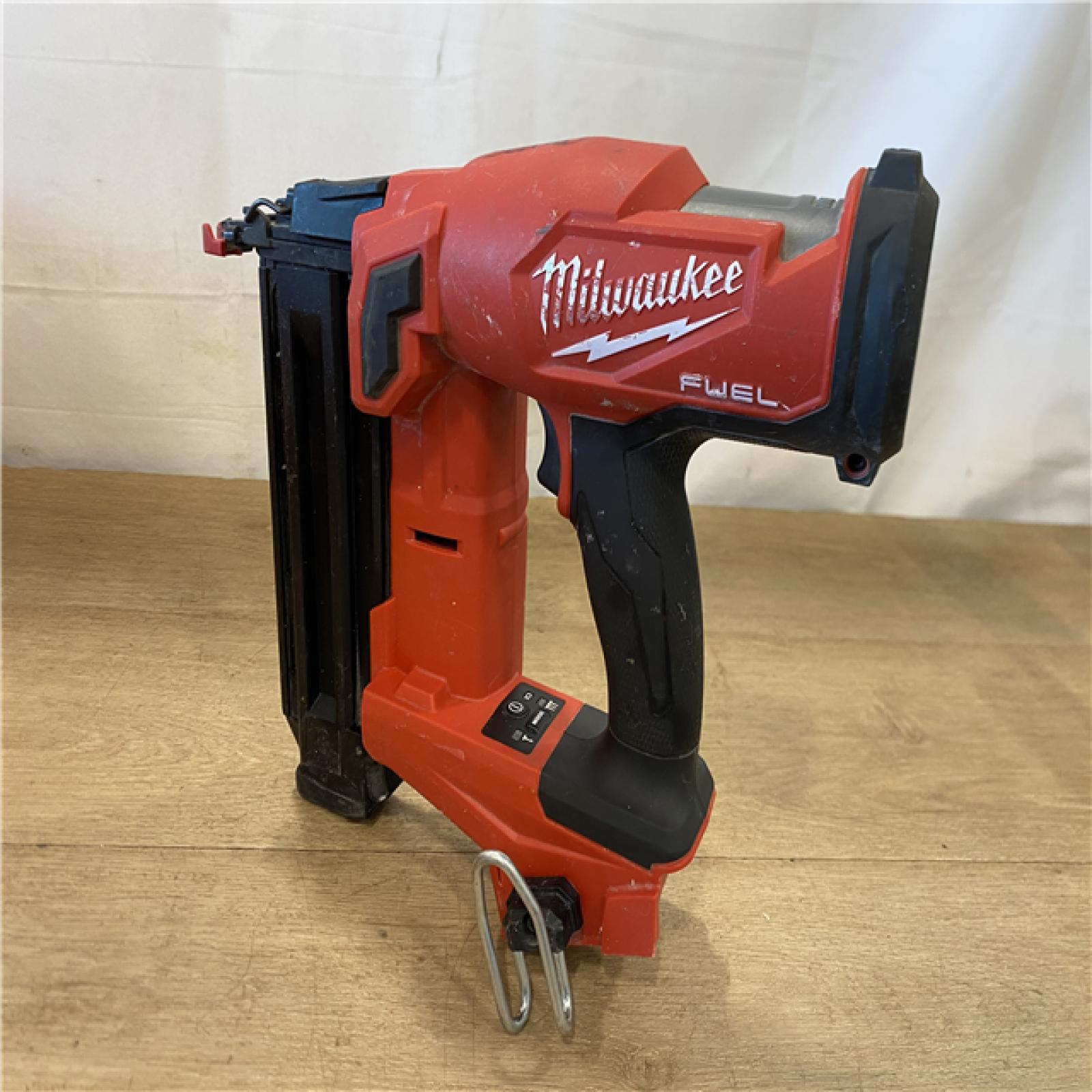 AS-IS Milwaukee FUEL 18-Volt Lithium-Ion Brushless Cordless Gen II 18-Gauge Brad Nailer (Tool-Only)