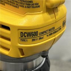 AS-IS DEWALT 20V MAX XR Cordless Brushless Fixed Base Compact Router (Tool Only)