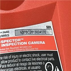 AS-IS Milwaukee M- Spector 4 ft. Inspection Sewer Camera Scope