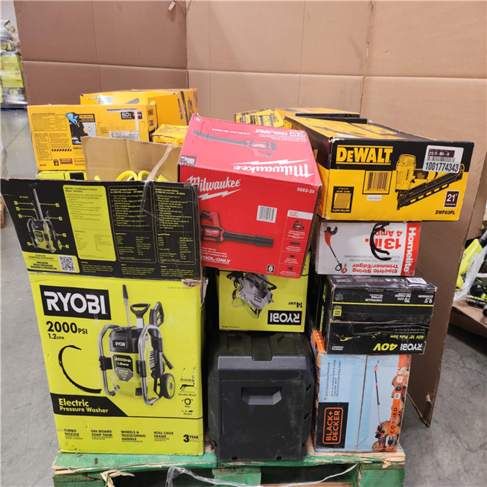 CALIFORNIA AS-IS TOOL PALLET