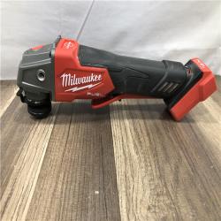 AS-IS Milwaukee FUEL 18V Lithium-Ion Brushless Cordless 4-1/2 in./5 in. Grinder with Variable Speed & Paddle Switch (Tool-Only)
