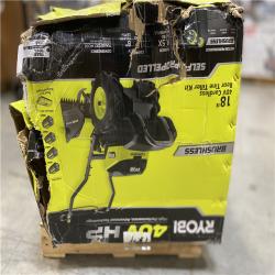 DALLAS LOCATION - RYOBI 40V HP Brushless 18 in. Battery Powered Rear Tine Tiller with (4) 6.0 Ah Batteries and Charger