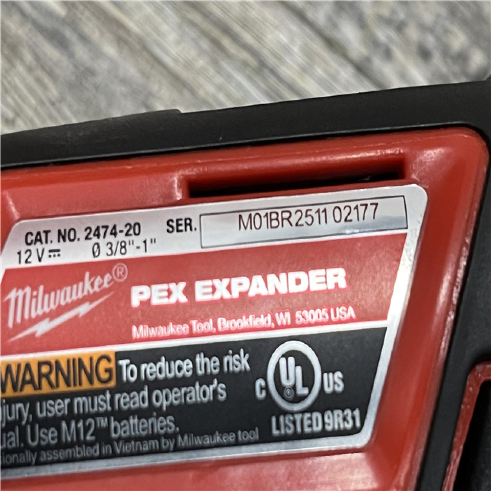 AS-IS Milwaukee Cordless PEX Expansion Tool Kit