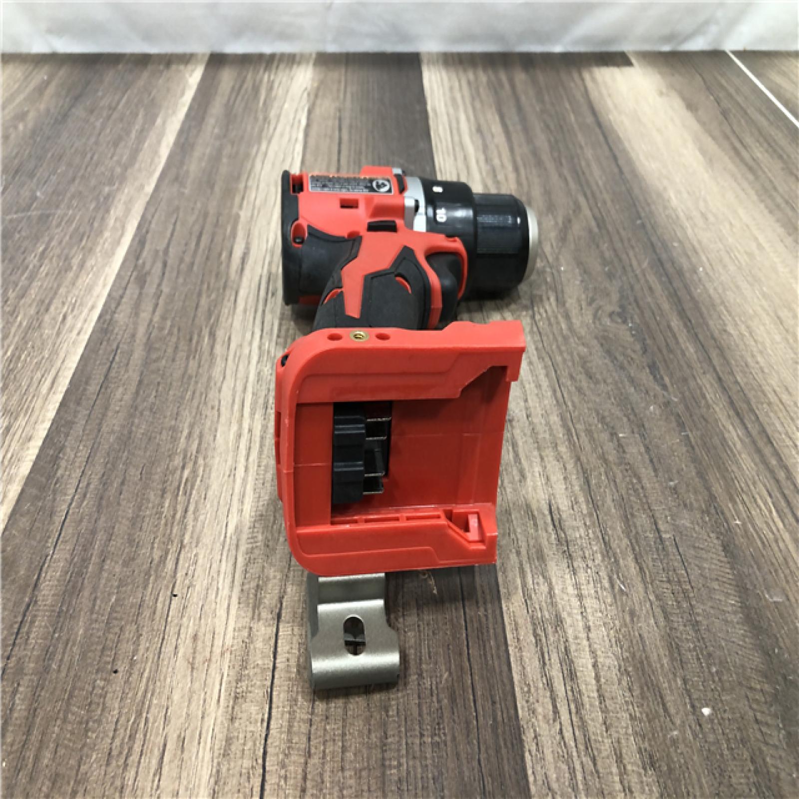 AS-IS Milwaukee 18V Lithium-Ion Brushless Cordless 1/2 in. Compact Drill/Driver (Tool-Only)