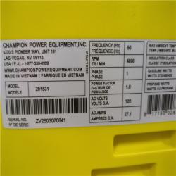 CALIFORNIA AS-IS CHAMPION PORTABLE POWER GENERATOR
