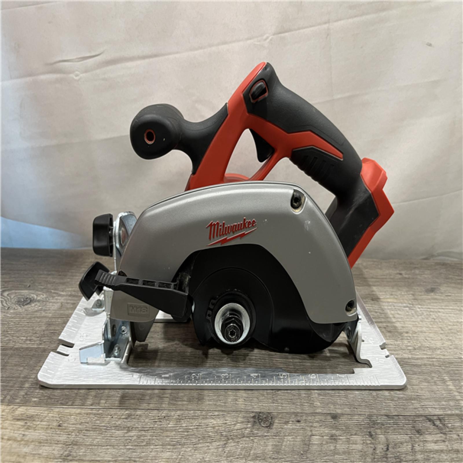 AS-IS Milwaukee 18V Lithium-Ion Cordless 6-1/2 in. Circular Saw (Tool-Only)
