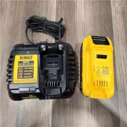 AS-IS DEWALT 20-Volt MAX Lithium-Ion 6.0 Ah Battery Pack and Charger Kit