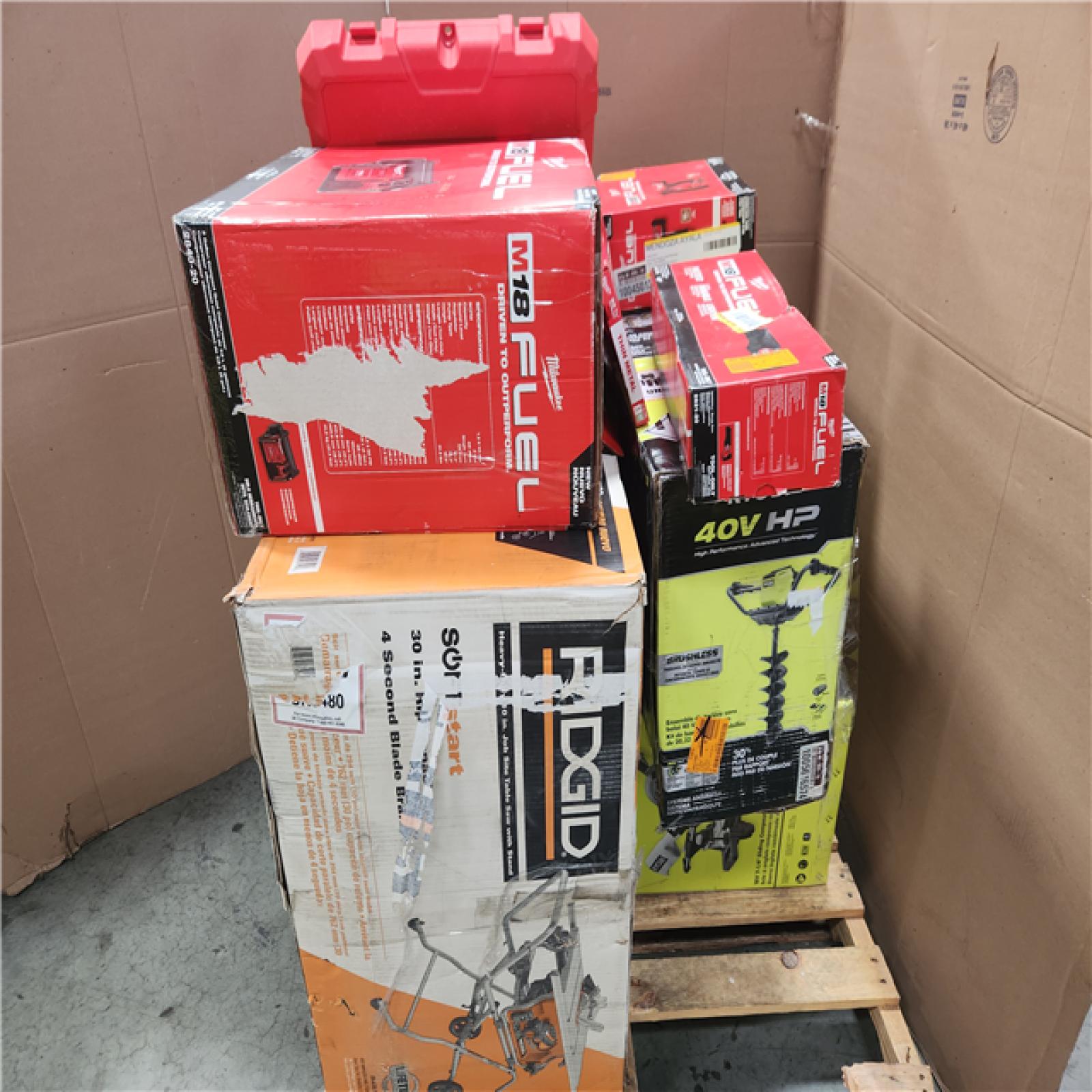 CALIFORNIA AS-IS TOOL PALLET