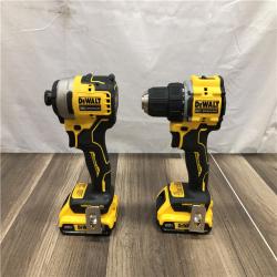 AS-IS DEWALT ATOMIC 20-Volt MAX Lithium-Ion Cordless Combo Kit