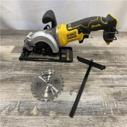 AS-IS DEWALT ATOMIC 20V MAX Cordless Brushless 4-1/2 in. Circular Saw (Tool Only)