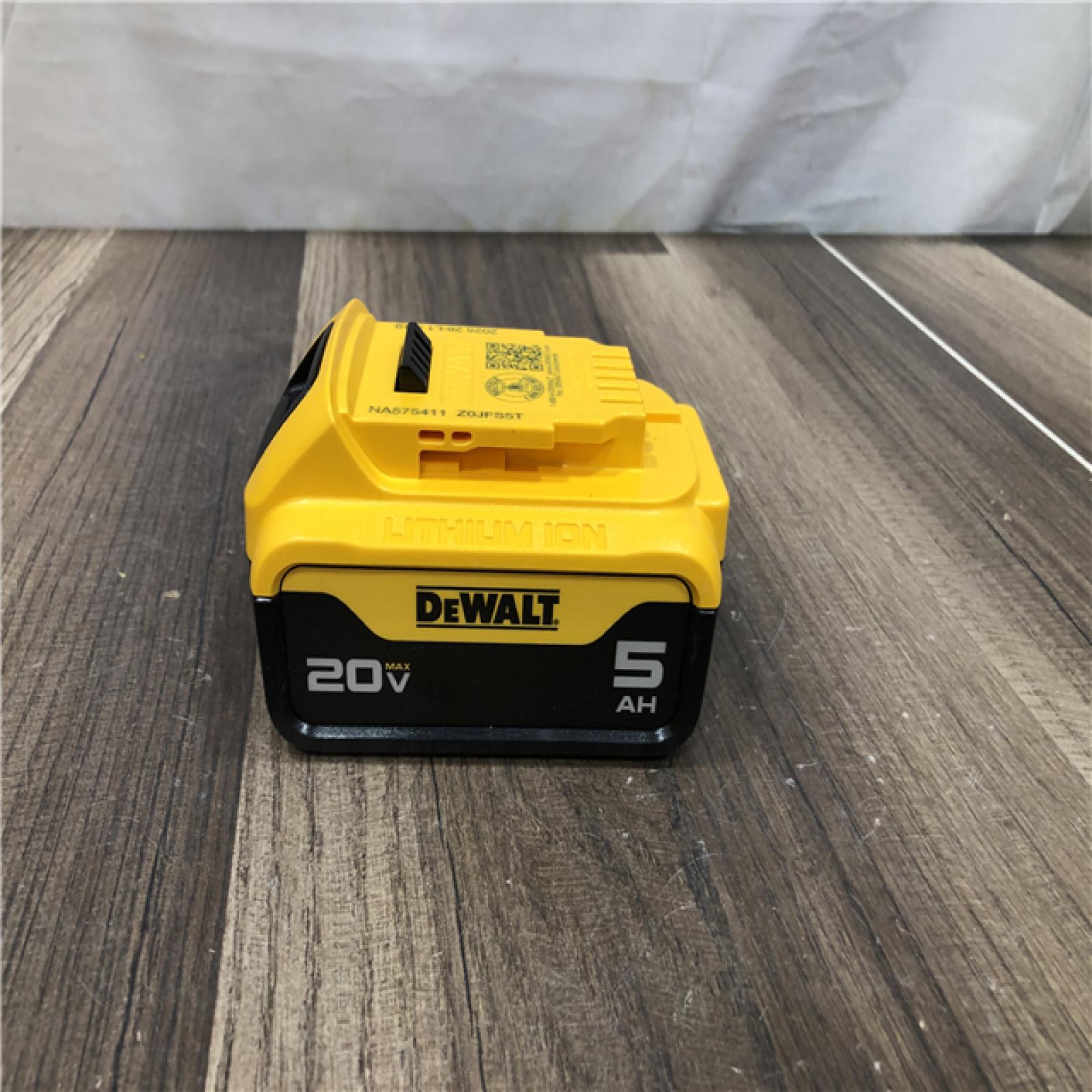 AS-IS DEWALT 20V MAX Lithium-Ion 5.0Ah Battery (2-Pack)