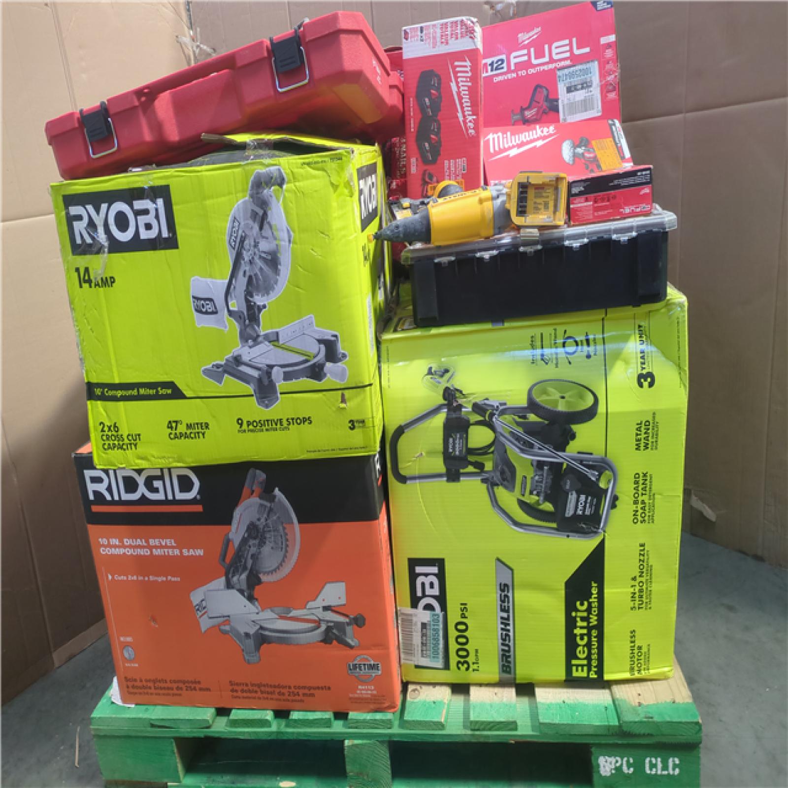 CALIFORNIA AS-IS TOOL PALLET