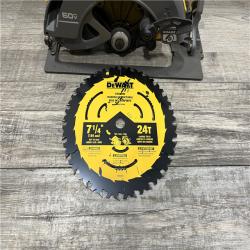 AS-IS DEWALT FLEXVOLT 60V MAX Cordless Brushless 7-1/4 in. Circular Saw with Brake (Tool Only)