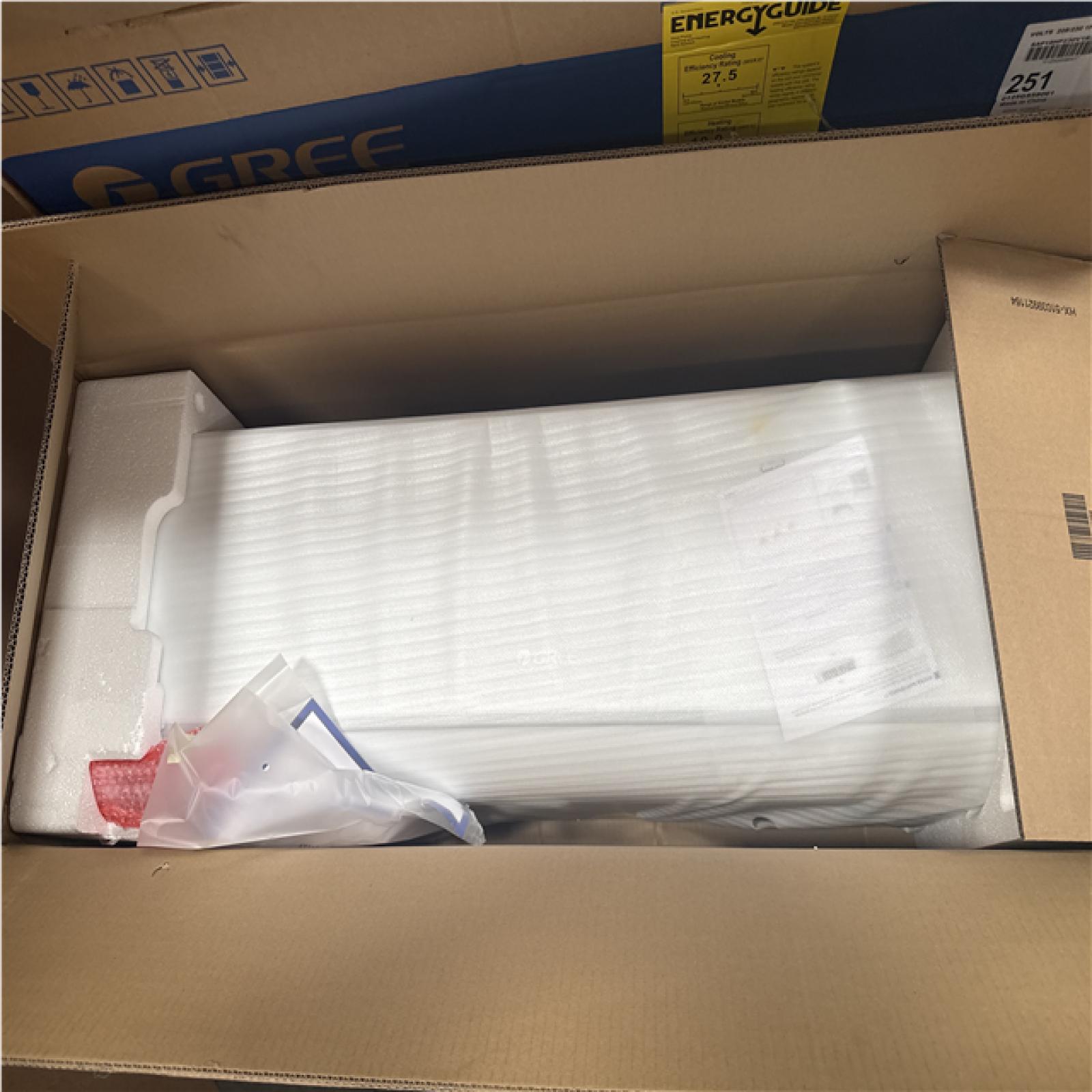 CALIFORNIA LIKE NEW GREE 18000 BTU OUTDOOR AND INDOOR UNITS