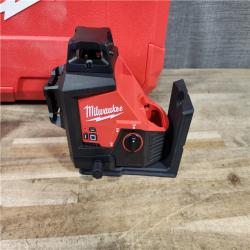 HOUSTON LOCATION - AS-IS (APPEARS LIKE NEW) Milwaukee 12-Volt Lithium-Ion Cordless Green 250 ft. 3-Plane Laser Level Kit