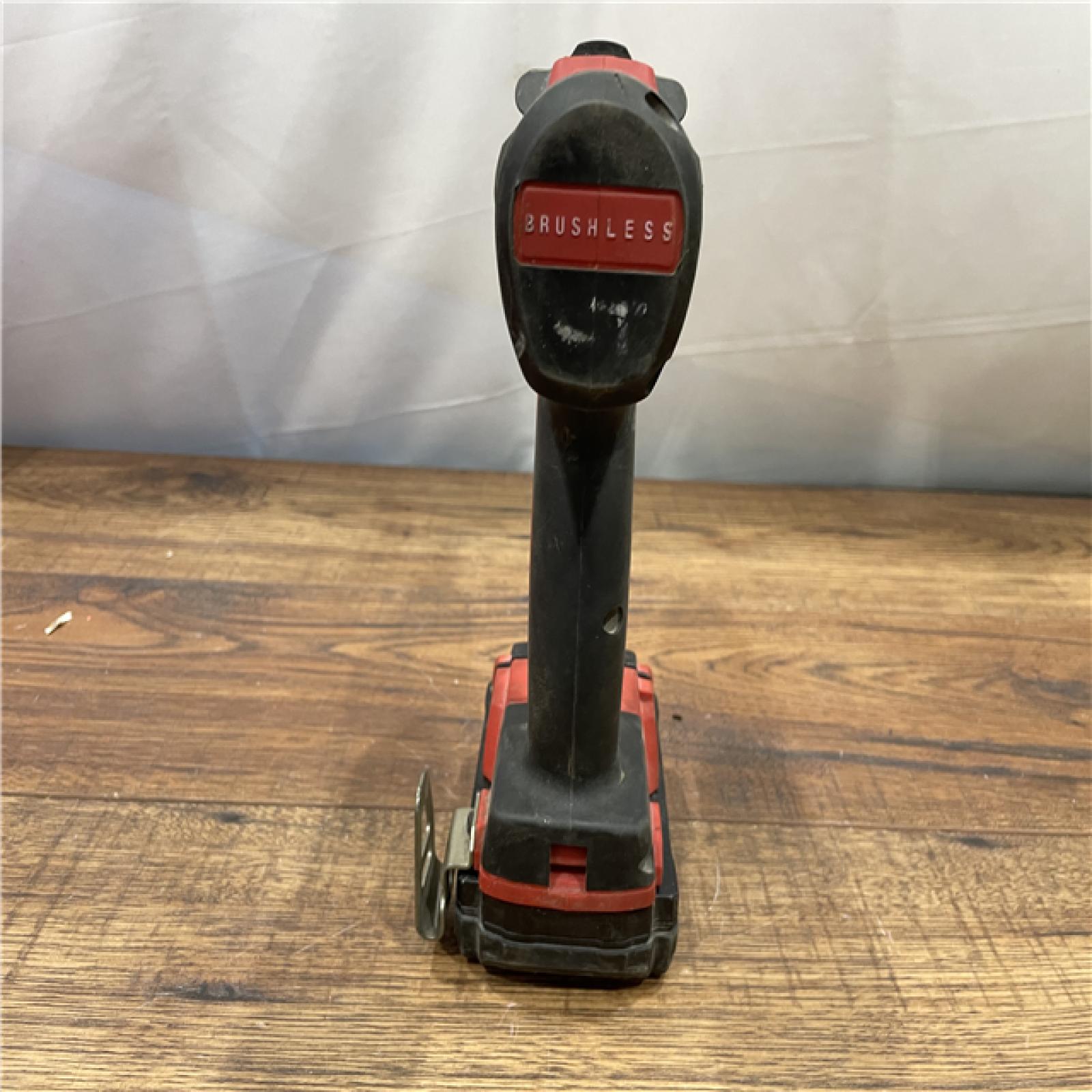 AS-IS Milwaukee 2904-22 Hammer Drill Driver Kit with Batteries  Charger & Tool Case  Red