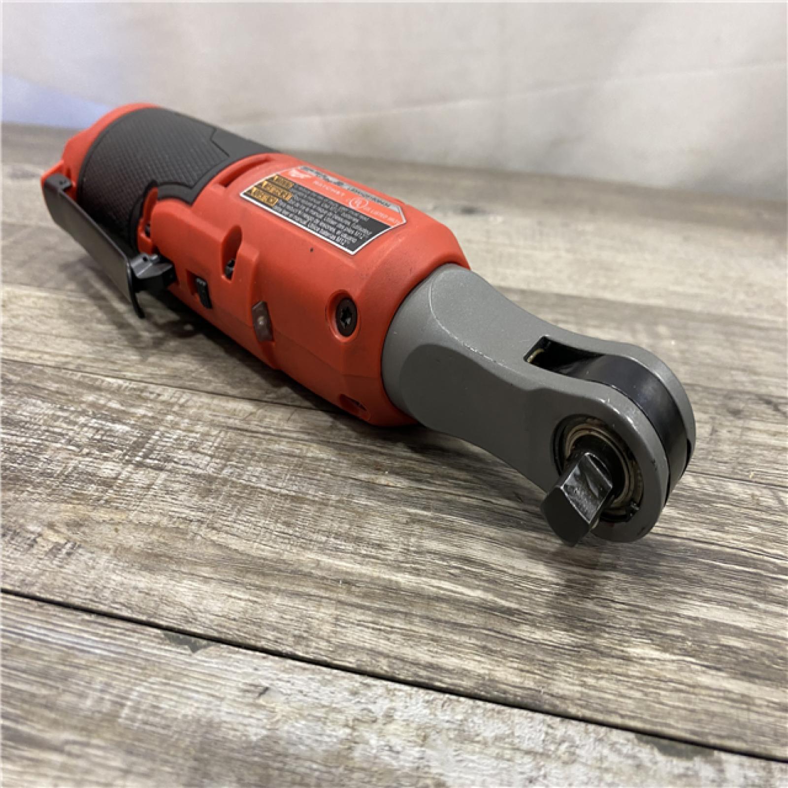 AS-IS Milwaukee FUEL 12-Volt Lithium-Ion Brushless Cordless High Speed 3/8 in. Ratchet (Tool-Only)