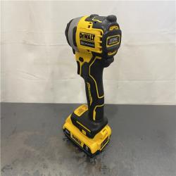 AS-IS - DEWALT ATOMIC 20V MAX* Brushless Cordless Compact 1/4 in. Impact Driver Kit