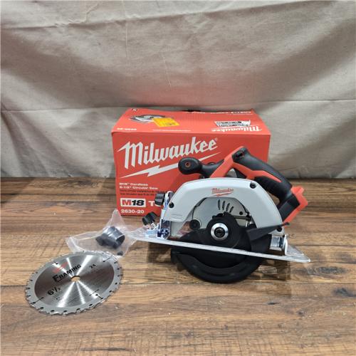 AS-IS Milwaukee 2630-20 M18 Cordless 6-1/2 Circular Saw Bare Tool Only - All