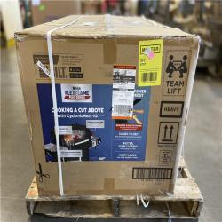 DALLAS LOCATION - NINJA FlexFlame Plus 3-Burner Outdoor Cooking BBQ, 5-in-1 Propane and Electric Grill, Smoker, Roaster, Pizza Maker in Black