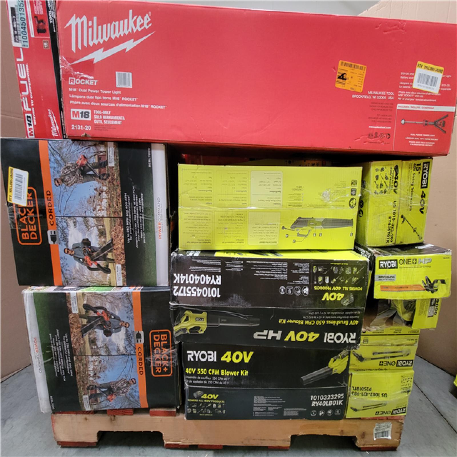 CALIFORNIA AS-IS TOOL PALLET