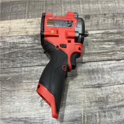 AS-IS Milwaukee FUEL 12V Lithium-Ion Brushless Cordless Stubby 3/8 in. Impact Wrench (Tool-Only)