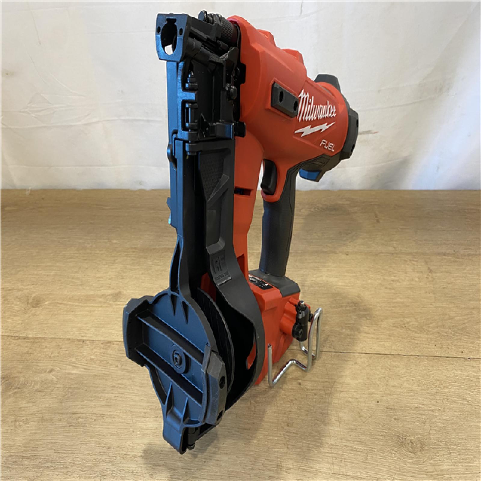 AS-IS Milwaukee FUEL 18-Volt Lithium-Ion Brushless Cordless Coil Roofing Nailer (Tool Only)