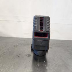 AS-IS- Milwaukee Green Beam Laser Cross Line Plumb Point Rechargeable USB Kit