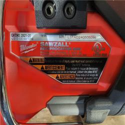 HOUSTON LOCATION - AS-IS (APPEARS LIKE NEW) Milwaukee M18 Fuel Sawzall Brushless Cordless Reciprocating Saw (TOOL ONLY)