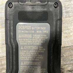 AS-IS DEWALT 20V MAX XR POWERSTACK Lithium-Ion 5.0Ah Battery (2 -Pack)