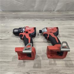 AS-IS Milwaukee M18 Compact 2-Tool Combo Kit