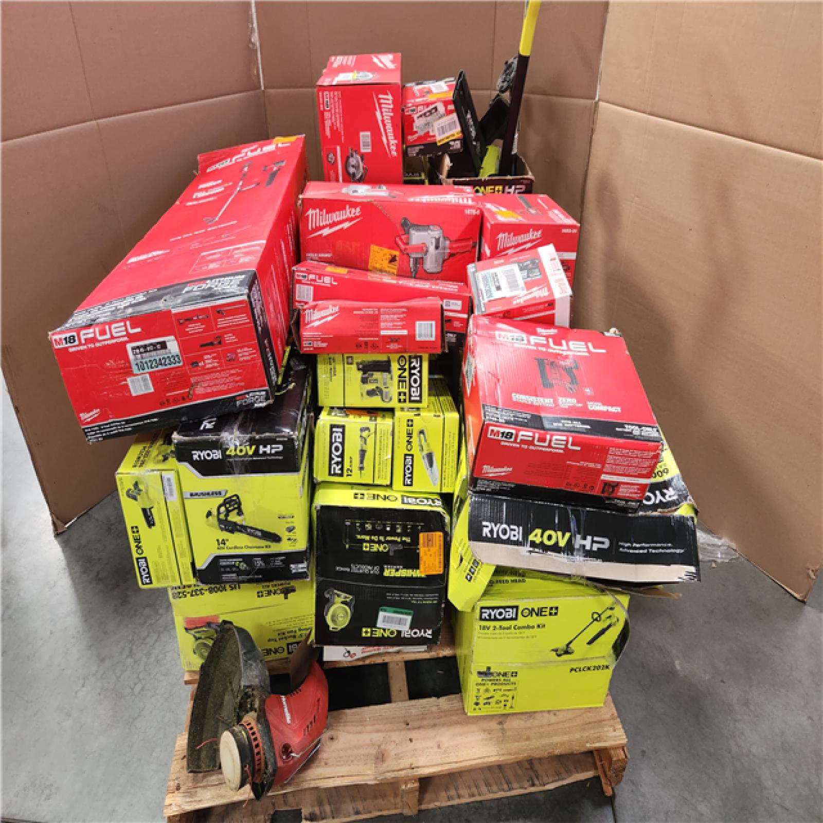 CALIFORNIA AS-IS TOOL PALLET