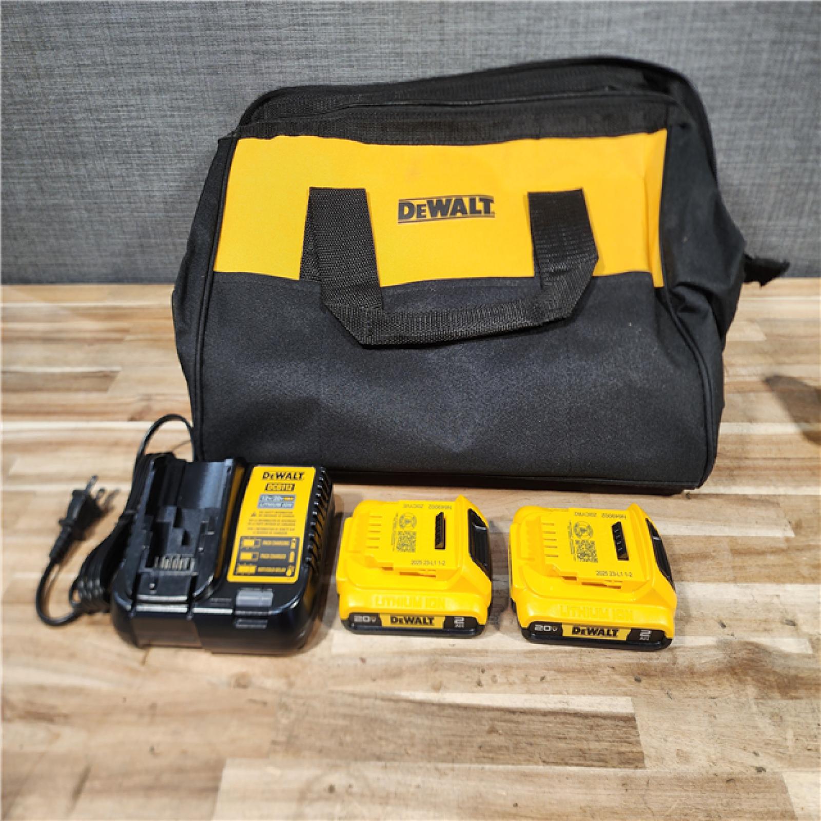 HOUSTON LOCATION - AS-IS DEWALT ATOMIC 20-Volt Lithium-Ion Cordless Brushless (3-Tool) Combo Kit